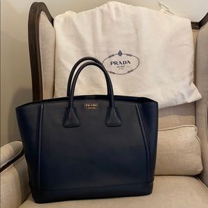 Prada City Calf Tote